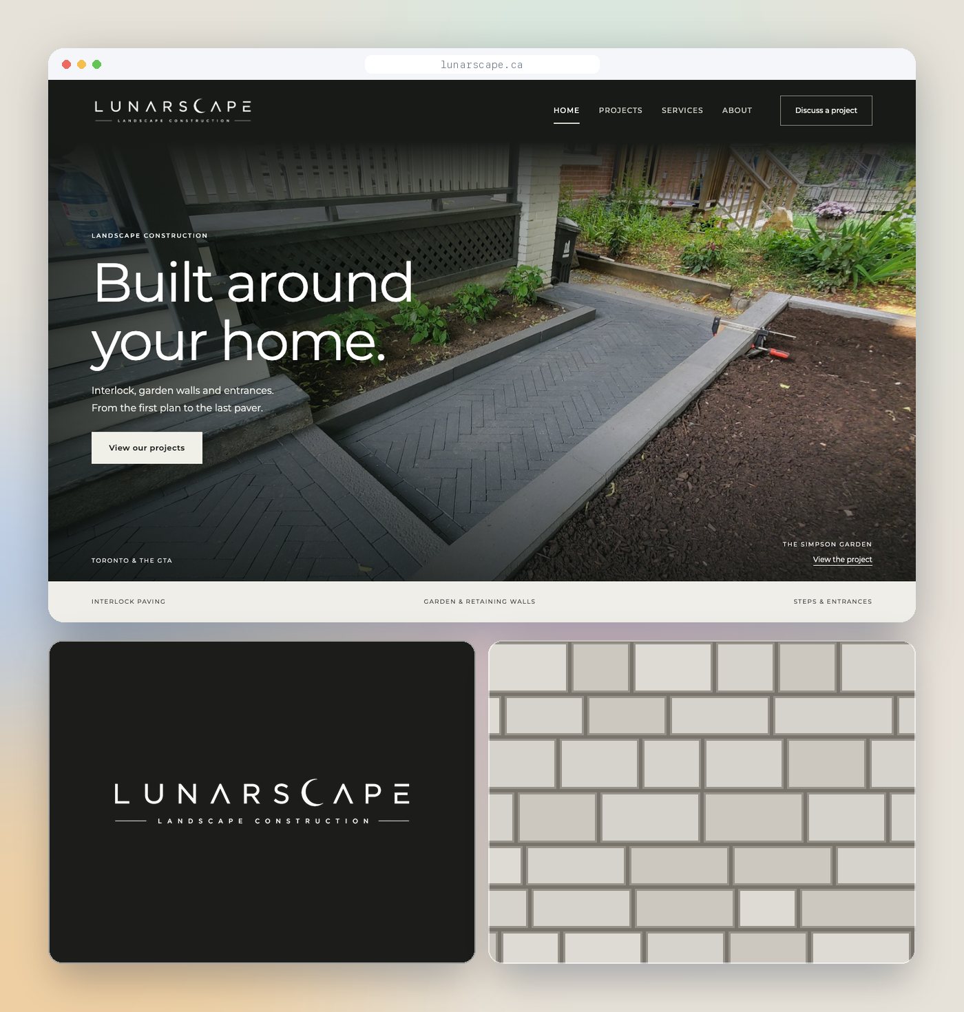 LUNARSCAPE: Built from the base up.