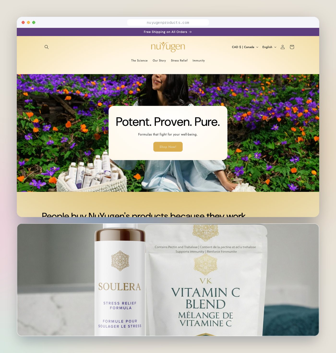 NuYugen: Potent. Proven. Pure.